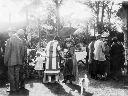 More stalls at the fete